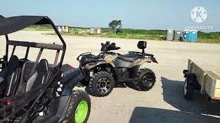 Riding the Predator LH300 ATV 4x4 at the Bonnet Carrie Spillway #LH300ATV #Predator300