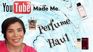 Youtube Made me Buy | Blind Buying Fragrances | Perfume HAUL | Kriseep