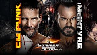 CM Punk Vs Drew McIntyre at Summerslam full Match Roman Reigns Returns LIVE