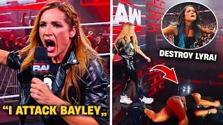 BECKY LYNCH DESTROYS LYRA VALKYRIA ON WWE RAW