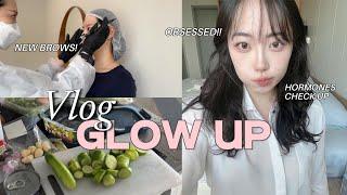 GLOWUP VLOG | Healthy weight loss, microblading, daily routine