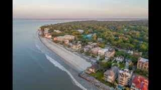 Breathtaking views from this Mediterranean townhome on St. Simons Island, Georgia.