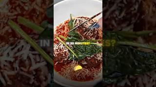 Chef Impresses The Judges With These Gigantic Meatballs