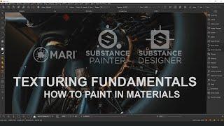 Texturing Fundamentals - How to paint in Materials for VFX