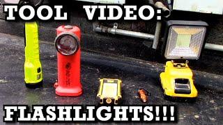 TOOL VIDEO : Highly Recommended Flashlights, Streamlights, OLIGHT IMINI 2 & Misc