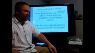 Cultural Anthropology - Chapter 1 Lecture