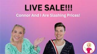 Live Sale! Connor And I Are Slashing Prices!