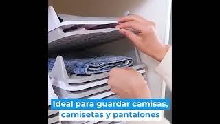 Organizador de Ropa para Camisetas, Sacos y camisetas Set por 10 Unidades