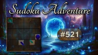 Sudoku Adventure #521 - "Humidity" by Teal