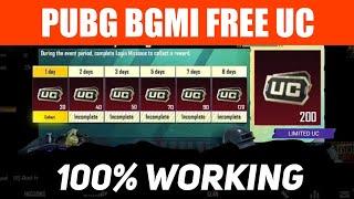 HOW TO GET FREE UC IN PUBG MOBILE BGMITODAY PUBG BGMI NEW REDEEM CODE