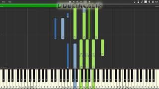 Mario Kart Double Dash - Staff Roll Theme Piano Tutorial Synthesia