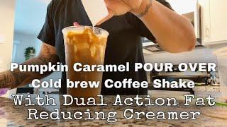 How to make Herbalife Shakes| Pumpkin Spice Pour Over with Dual Action Fat Reducing Prolessa Creamer