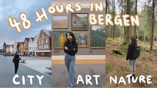 48 hours in bergen, norway | hiking, art, food, history, museums ️ 