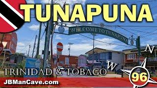 TUNAPUNA Trinidad and Tobago Caribbean Walk Through covering major Streets by JBManCave.com