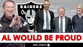 AL Davis Would Be Proud Of The Raiders Future With Pete Carroll & John Spytek