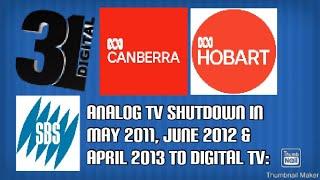 Episode 160 - Analog TV Shutdown To Digital TV | (May 2011, June 2012 & April 2013)