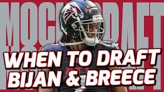 PPR Mock Draft | How Early Should We Take Bijan & Breece? | 2024 Fantasy Football Advice