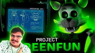 ▷ РУССКИЙ ФНАФ КОТОРЫЙ ЗАДУМЫВАЛСЯ КАК ШУТКА! [Project: GreenFun] | РЕАКЦИЯ