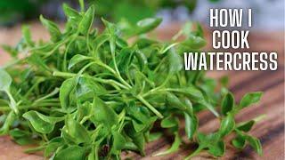 How to make watercress | Suswa Saag recipe | Watercress | Simraya | Khole Saag Recipe