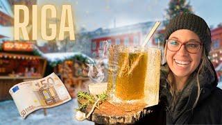 RIGA Christmas Market FOOD TOUR  Is $50 Enough in LATVIA!?!?