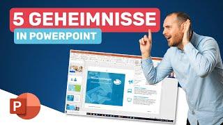 5 PowerPoint Geheimnisse - Tipps & Tricks | Neu | Präsentation