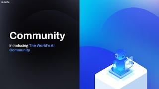 Clarifai Community | Free Pre-Built Models and Workflows for Building Your Own AI-Powered Apps