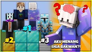 Liga Bakwan Pertamaku dan Aku Menang?! - Minecraft Bakwan SMP