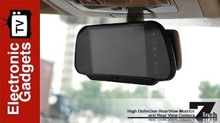 7 Inch High Definition Rear View Monitor + Rear View Camera