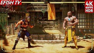 Kabal vs Geras (Hardest AI) - Mortal Kombat 11