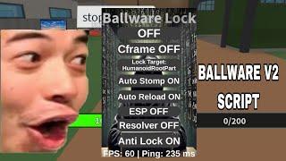 Roblox OP Da Hood Ballware V2 Best Camlock Script Hack | Mobile & PC