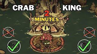 SALADMANDER ARE OP??? Crabking in 2 minutes as Wormwood - Don't Starve Together | DST