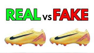 REAL VS FAKE! MBAPPE NIKE MERCURIAL VAPOR 16 FOOTBALL BOOT COMPARISON! (CLEATS)