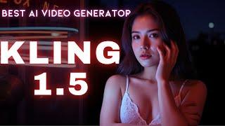 Kling AI V1.5 Shocked the World: Motion Brush & Full HD Cinematic AI Video Generator