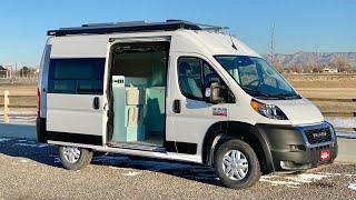 2022 Ram Promaster 136" High Roof Van Tour - Out There Vans - Retro!