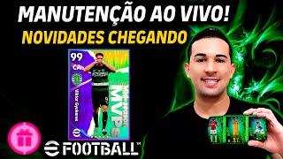 MANUTENÇÃO AO VIVO! NOVIDADES NO EFOOTBALL 2025 MOBILE?