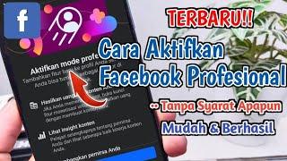 TERBARU!! Cara Aktifkan/ Daftar Facebook Profesional