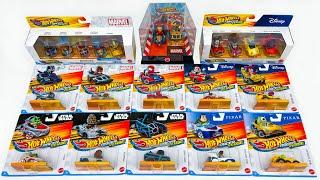 Unboxing Hot Wheels RacerVerse Disney, Marvel, Pixar, and Star Wars Cars!