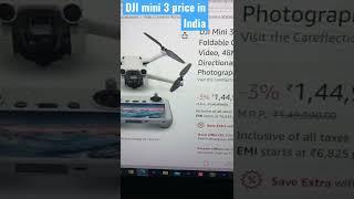 DJI mini 3 pro  Drone price in India