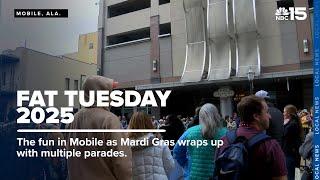 Sights and sounds of Mobile Mardi GrasFat Tuesday 2025 -  WPMI NBC 15