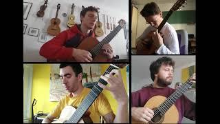 Philip Glass: Company: I (Slovenian Guitar Quartet & a bird)