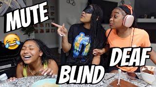 DEAF, BLIND & MUTE CHALLENGE FT LONDON AND YANA