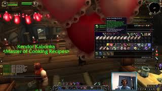 Kendor Kabonka - WoW 10-130 Cooking Recipes Vendor