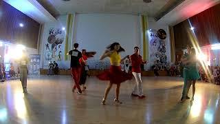 02  Zouk Couples Intermediate  Полуфинал  1 заход. ZnB Competition 2018