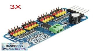 3Pcs PCA9685 16-Channel 12-bit PWM Servo Motor Driver I2C Module Review