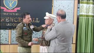 I Nongpluh promoted as SP (SB-II) at a function in Meghalaya  police headquarters on March 5