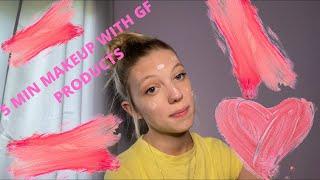 5 MIN MAKEUP (with my gluten free products)