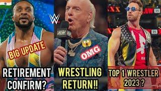 Ric Flair Signed New Wrestling Contract |  BIg E Retirement Confirmed ? LA Knight WWE Top 1 Wrestler