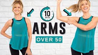 10 Minute Arm And Shoulder Workout With Dumbbell Weights!