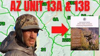 Arizona Mule Deer Hunting Unit 13A & 13B | "THE STRIP" | Draw Odds | Hunting Spots #muledeerhunting