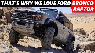 That's Why we Love Ford Bronco | 2023 Ford Bronco Raptor ROCK CRAWLING capabilities